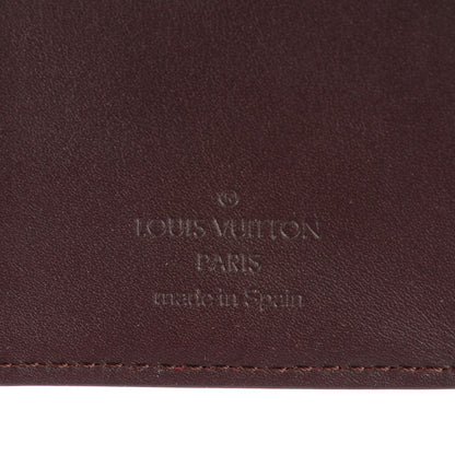 Louis Vuitton Vernis Small Ring Agenda Cover Amarante 6 of 7