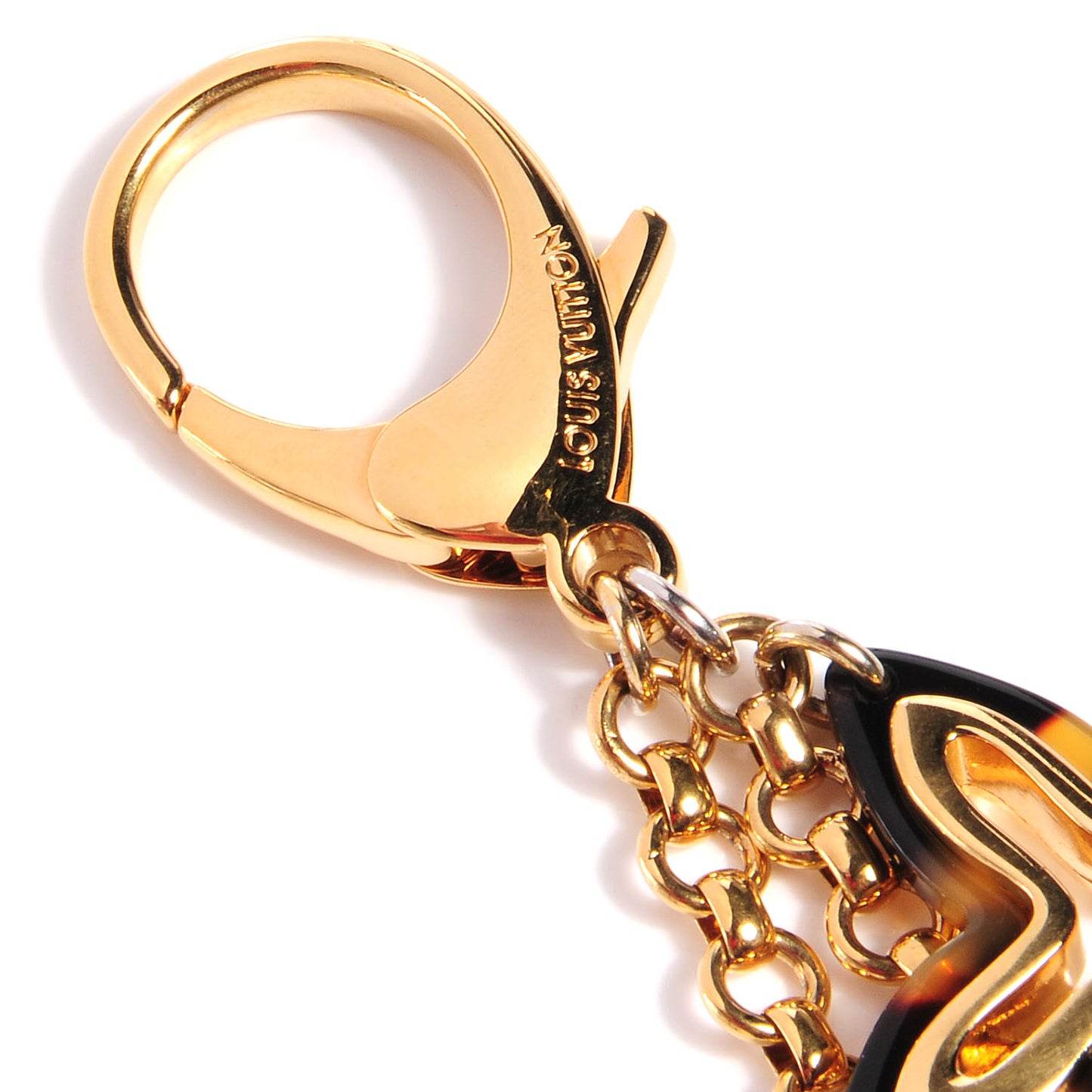 Insolence Bag Charm Ecaille