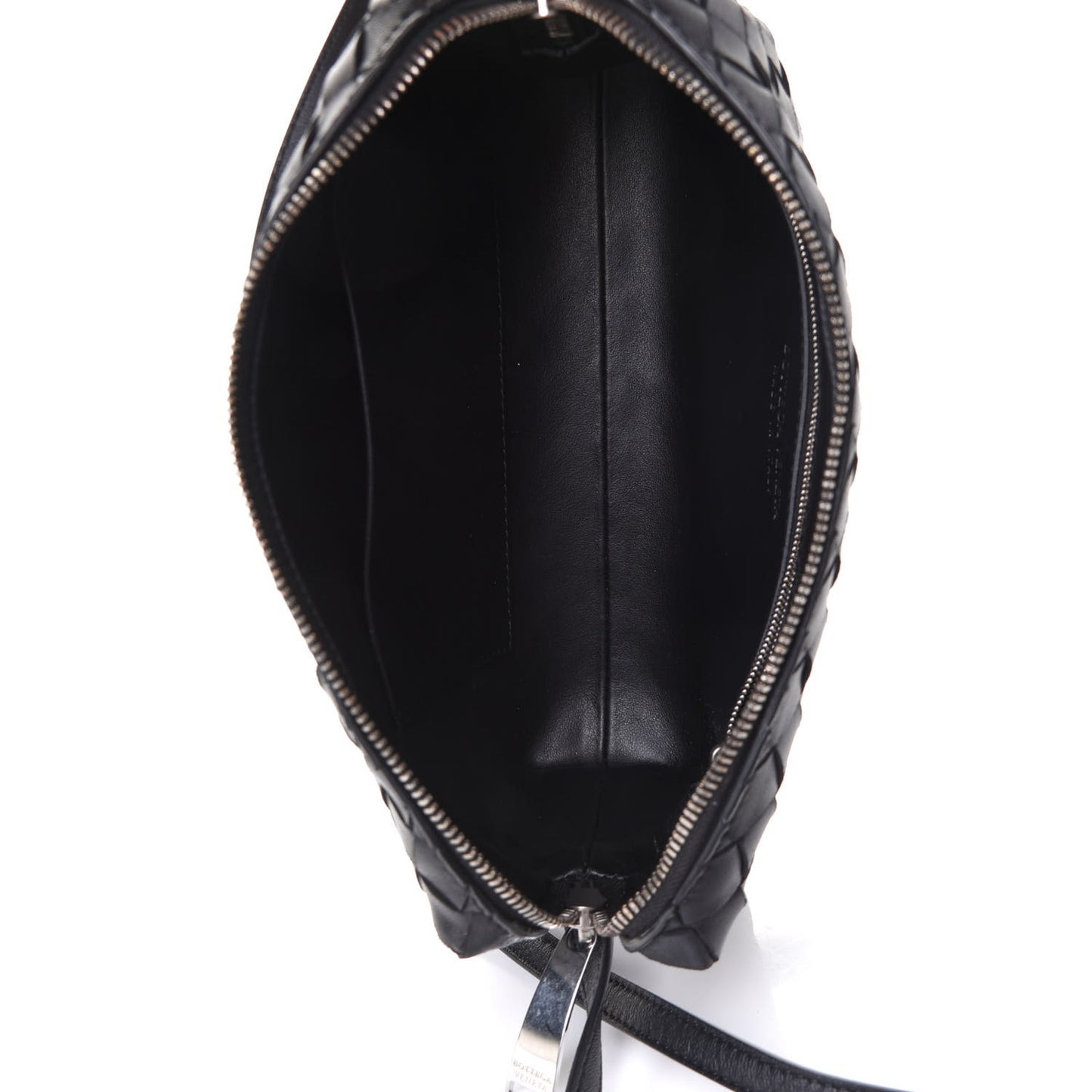 Nappa Intrecciato Mini Crossbody Black