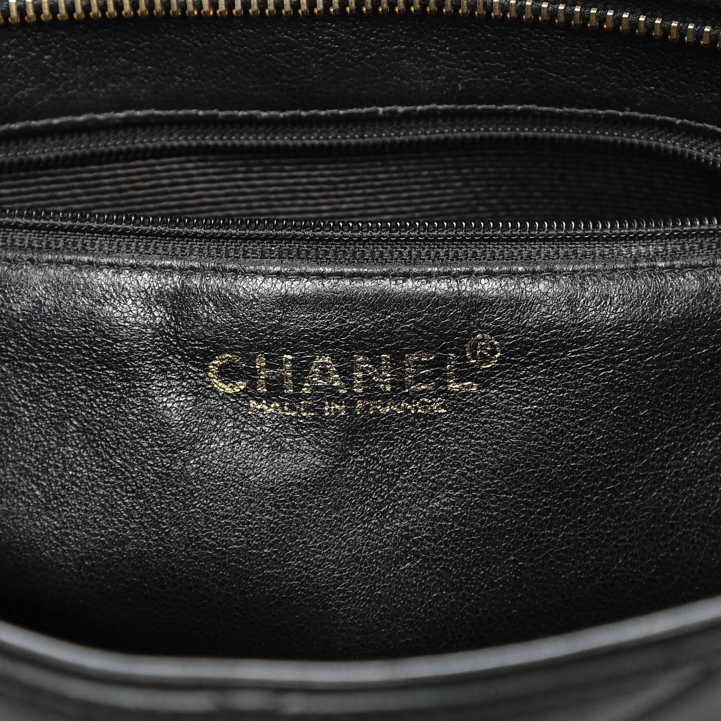 Lambskin Quilted Medallion Tote Black