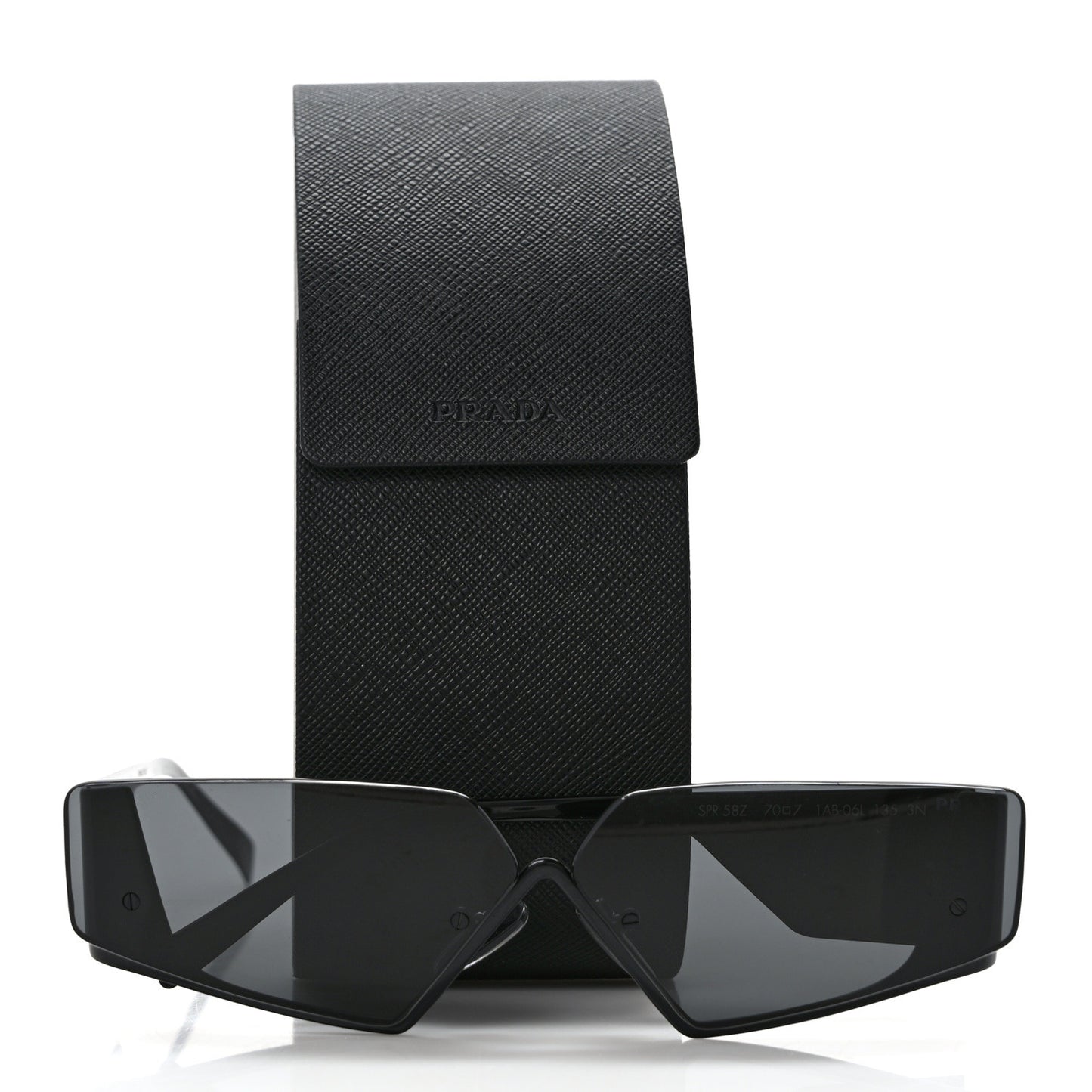 Acetate Symbole Sunglasses SPR 58Z Black