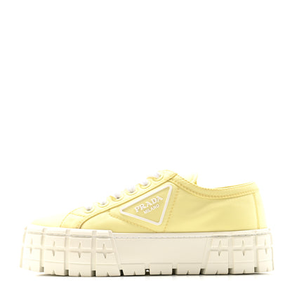 Prada Re-Nylon Gabardine Triangle Logo Double Wheel 50mm Sneakers 38 Narciso 1 of 9