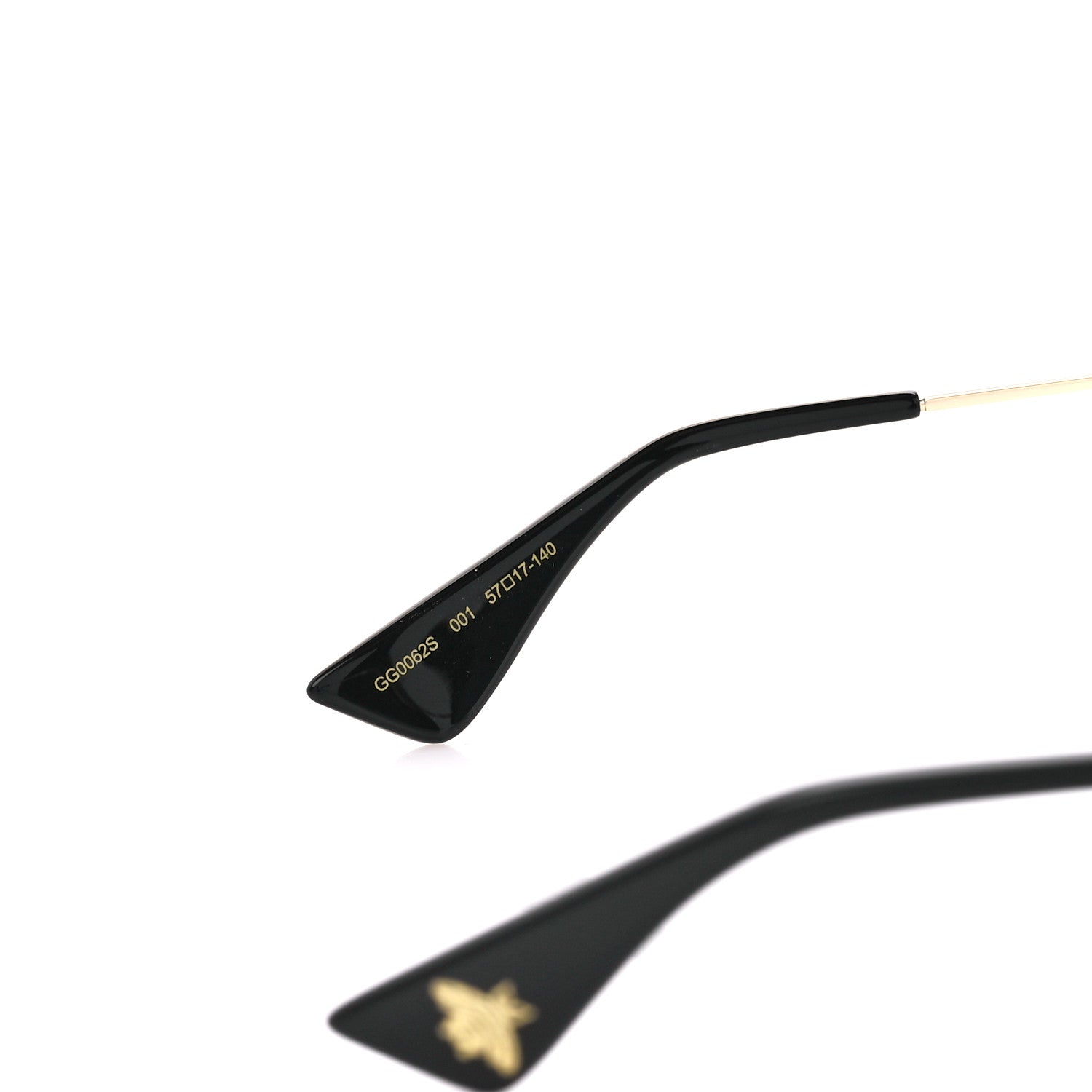 Gucci Aviator Sunglasses GG0062S Black 5 of 8