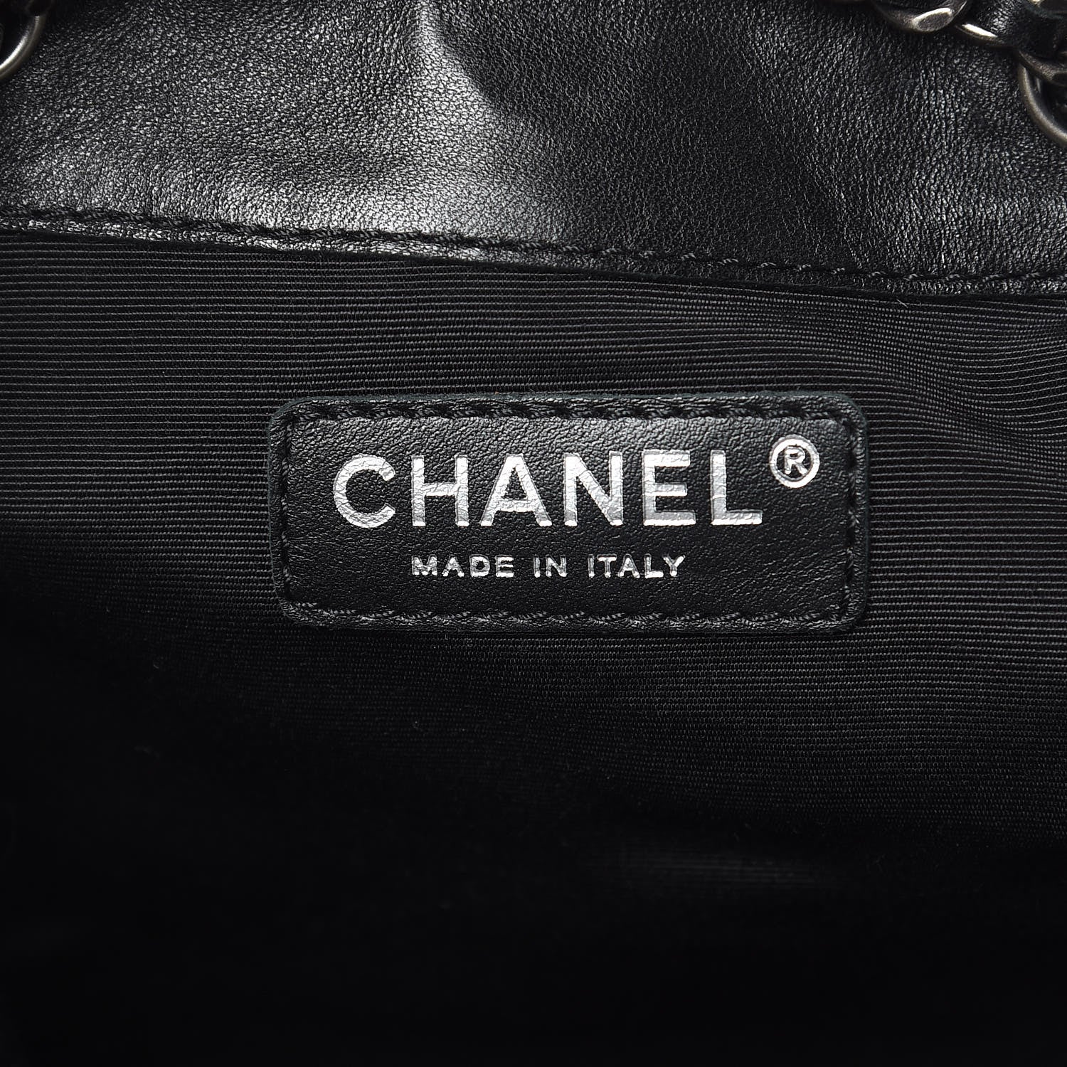 Chanel Lambskin Quilted Western Baluchon Fringe Bag Black 6 of 9
