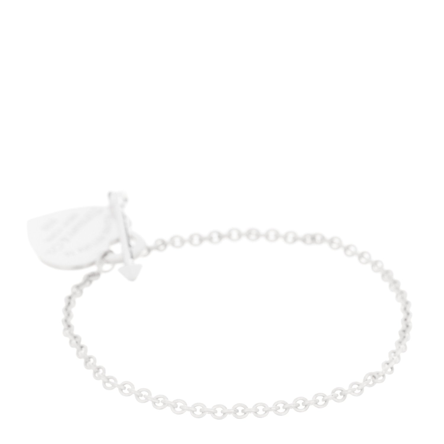 Tiffany Sterling Silver Return to Tiffany Lovestruck Bracelet 2 of 5