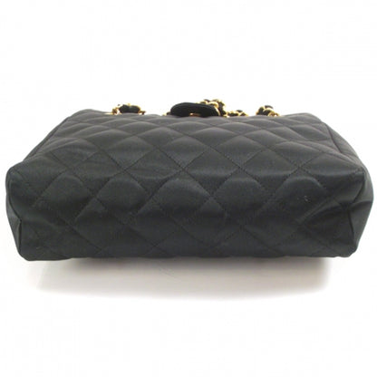 Chanel Rhinestone Satin Evening Bag Black 4 of 11