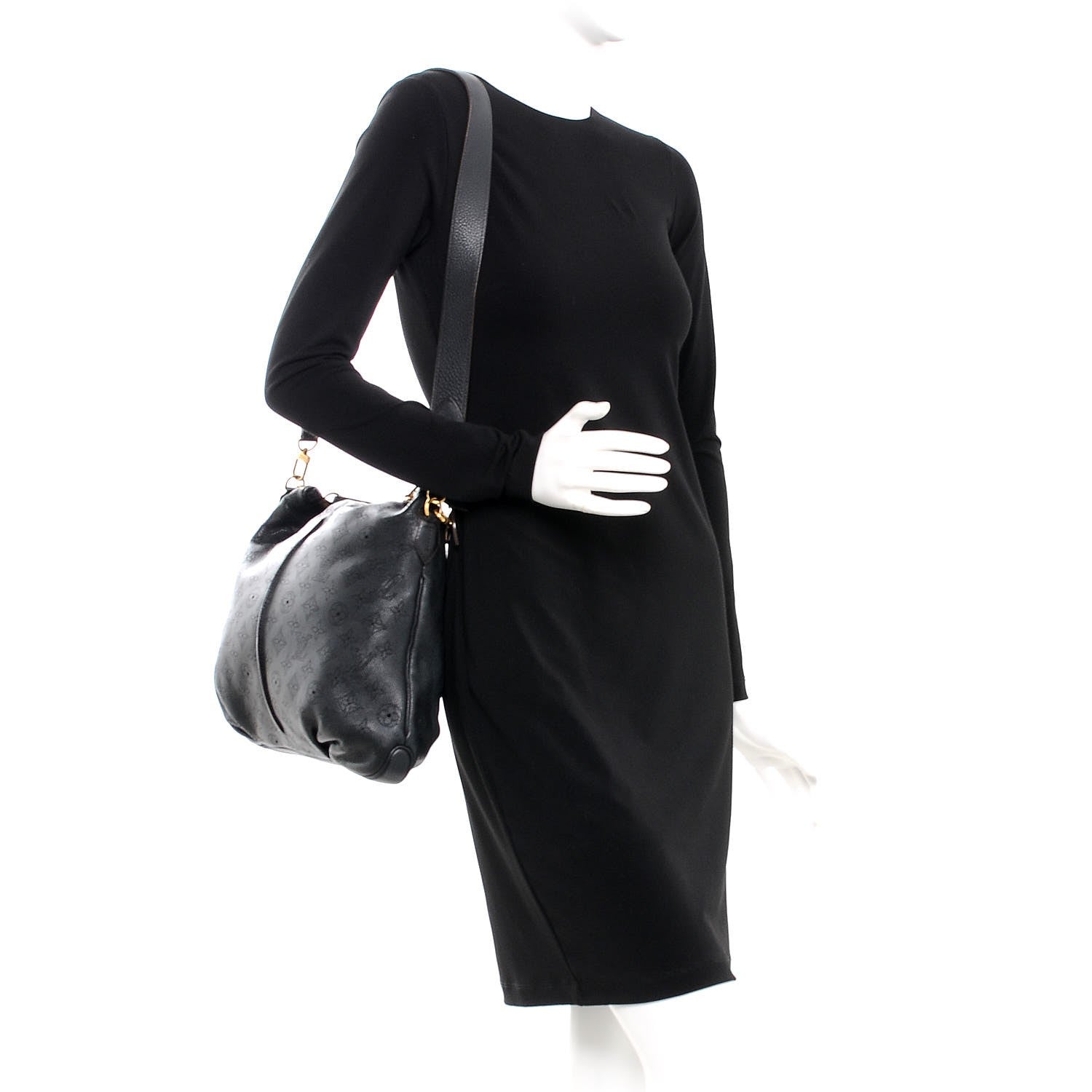 Louis Vuitton Mahina Selene PM Black 2 of 7