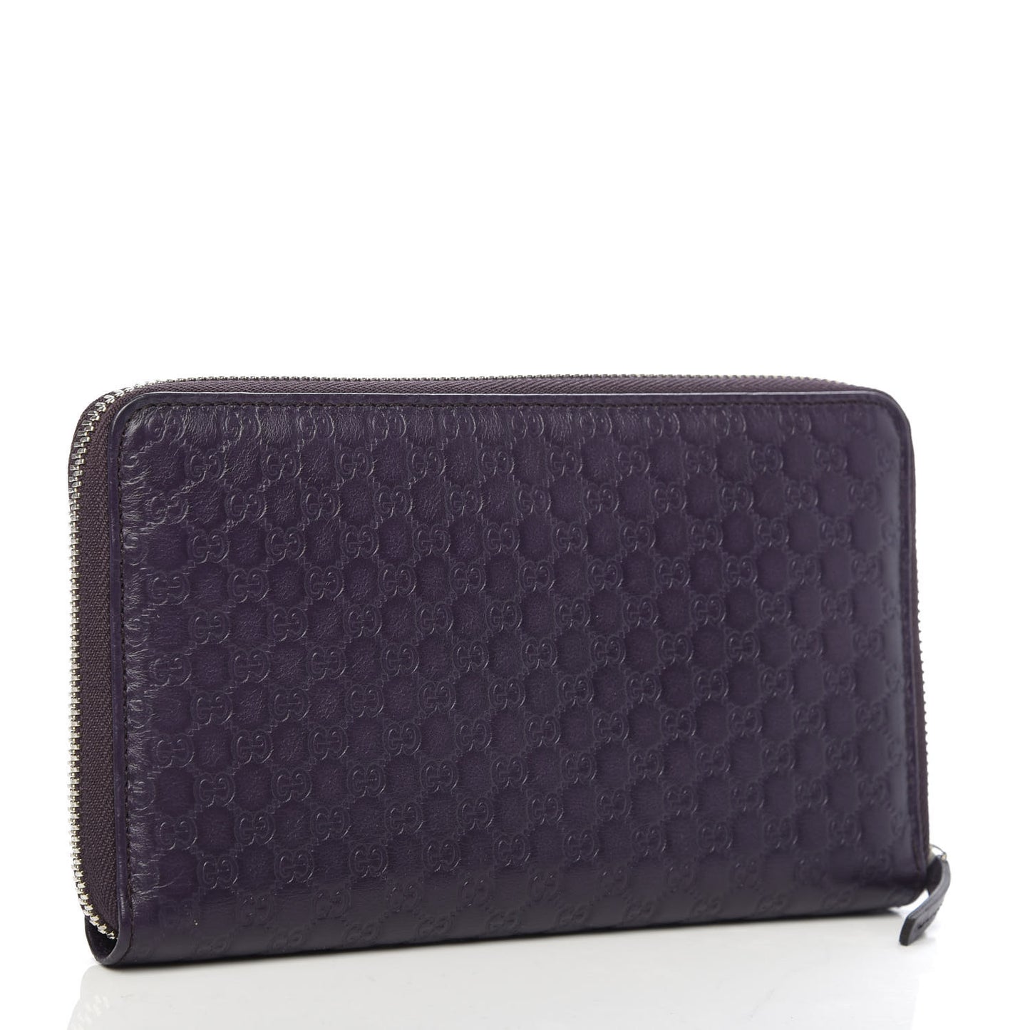 Microguccissima Zippy Wallet Purple