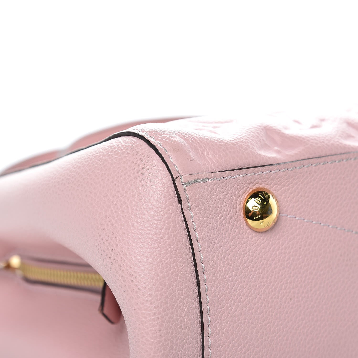 Louis Vuitton Empreinte Montaigne MM Rose Ballerine 11 of 17