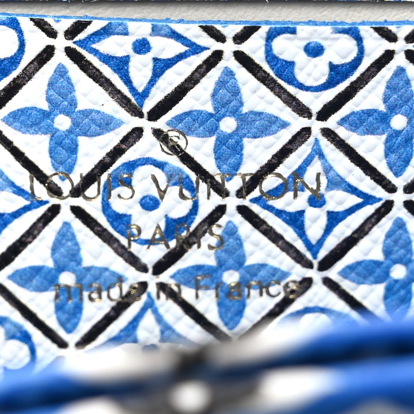 Monogram Giant By The Pool Zippy Coin Purse Blue