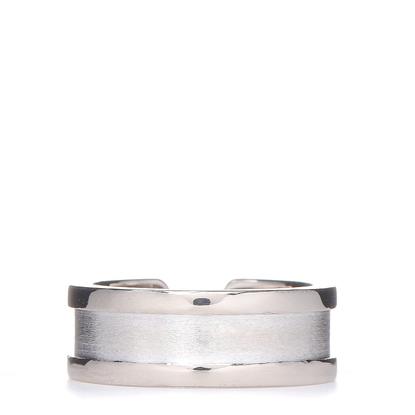 18K White Gold 6.5mm C De Ring 47 4
