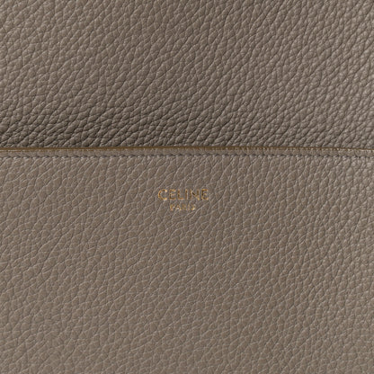 Celine Soft Grained Calfskin Sangle Bucket Bag Taupe 11 of 11