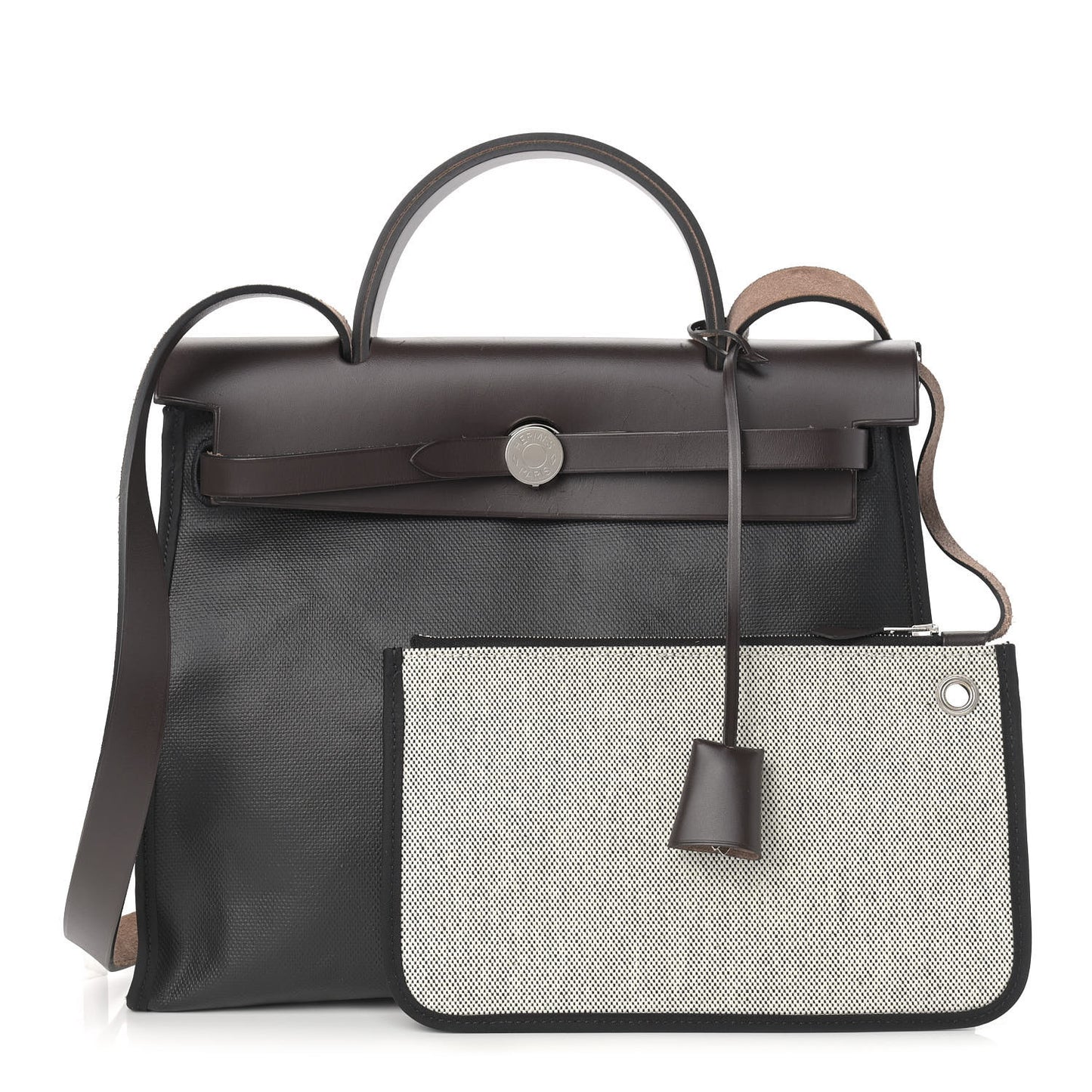 Toile H Berline Vache Hunter Herbag Zip PM 31 Black Ebene
