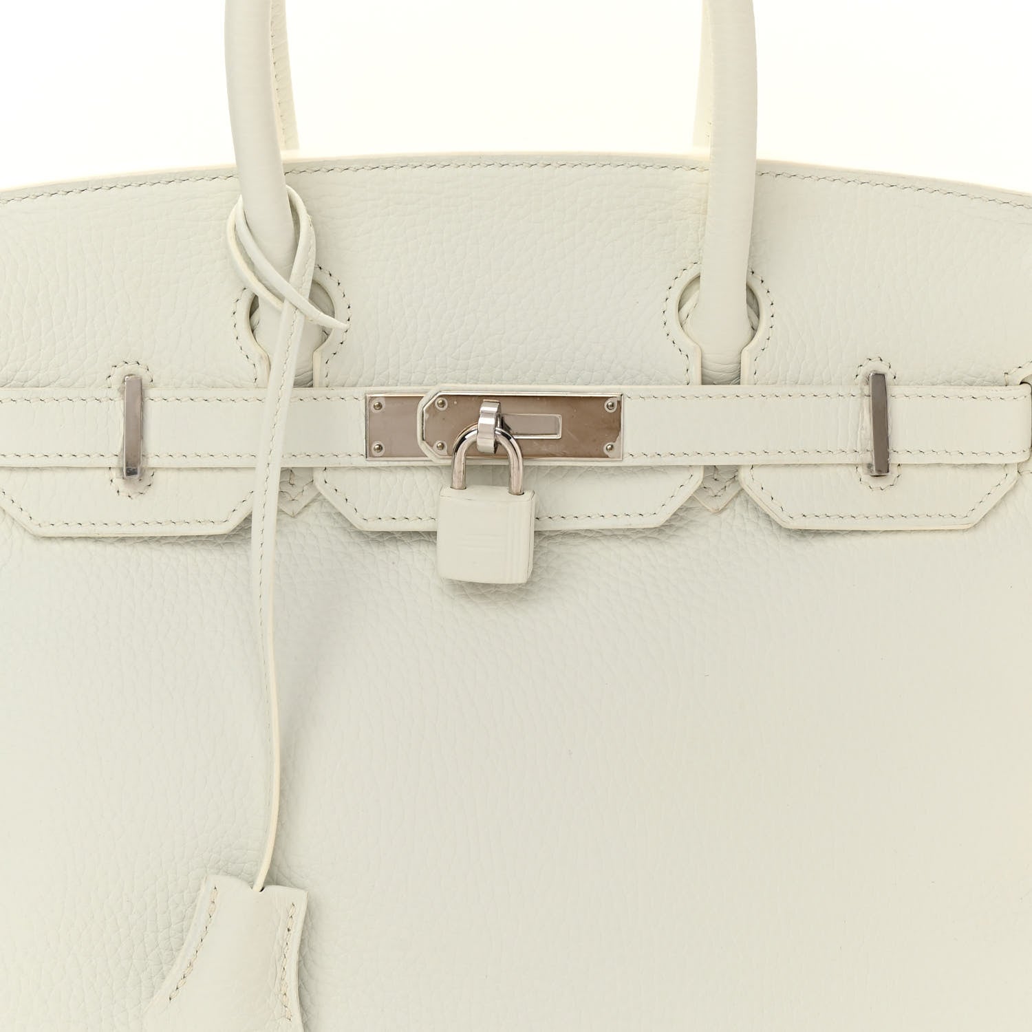 Hermes Togo Birkin 30 White 8 of 12