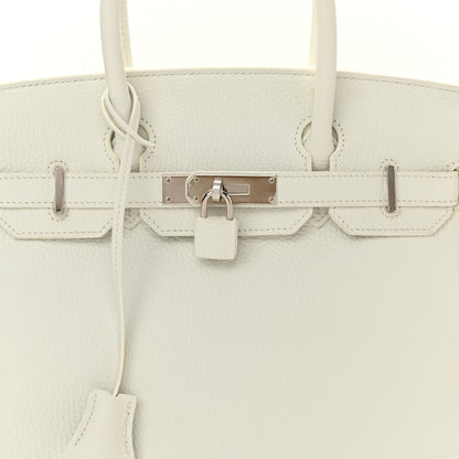 Hermes Togo Birkin 30 White 8 of 12