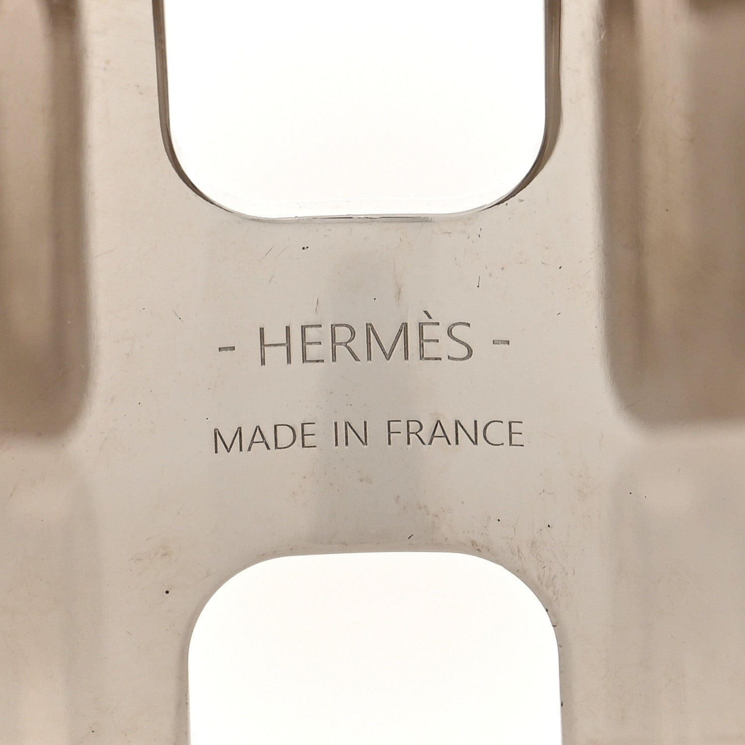 Hermes Chamkila Chevre Olympe Cuff Bracelet Rose Shocking 4 of 4