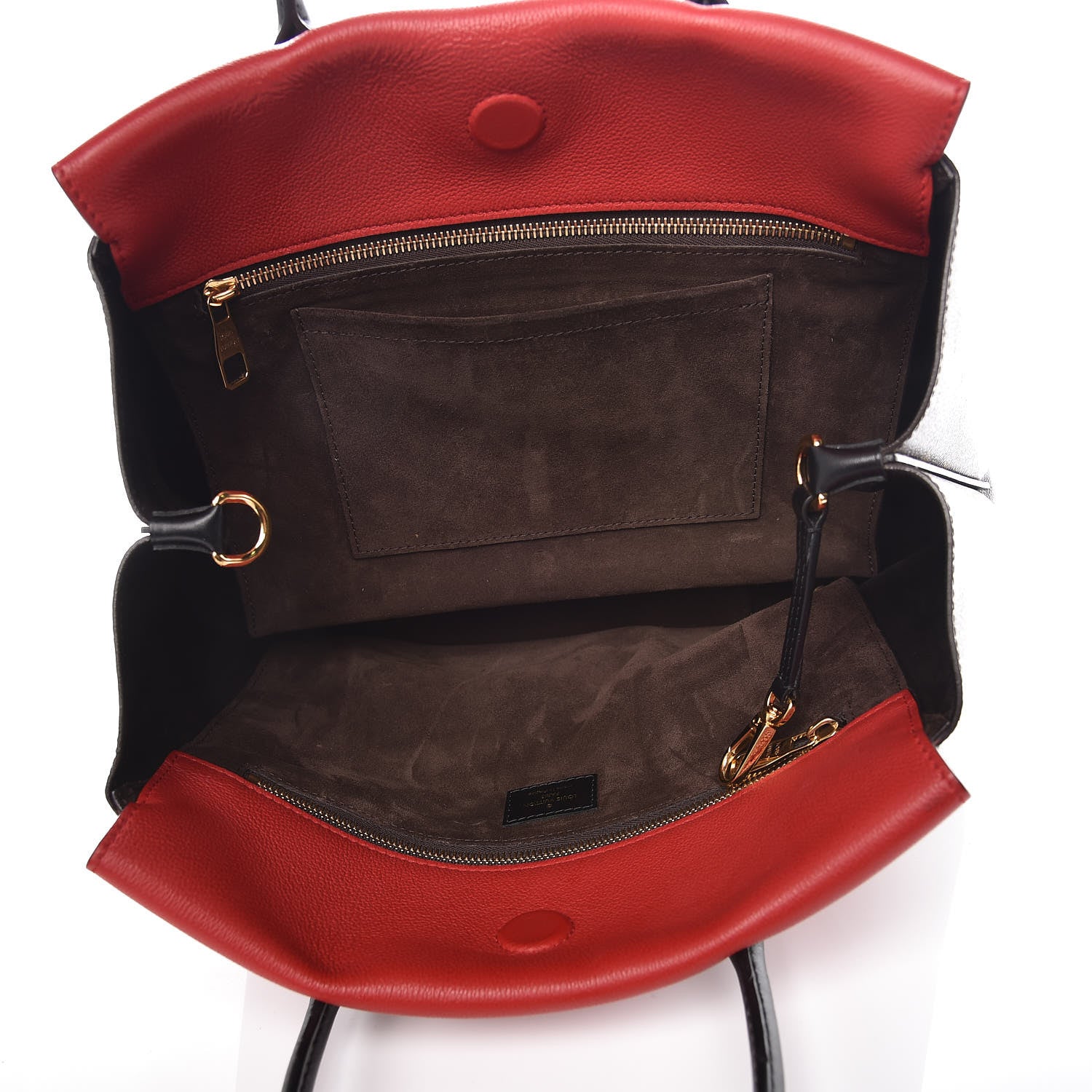 Louis Vuitton Monogram Cuir Orfevre Tote W PM Cherry 7 of 11