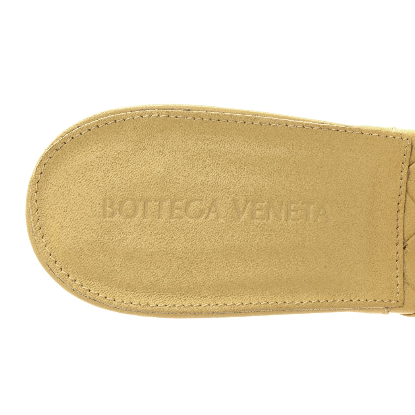 Nappa Maxi Intrecciato Lido Mule Sandals 39 Tapioca