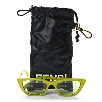 Fendi Acetate Folding Sunglasses FE40089I Wasabi 7 of 7