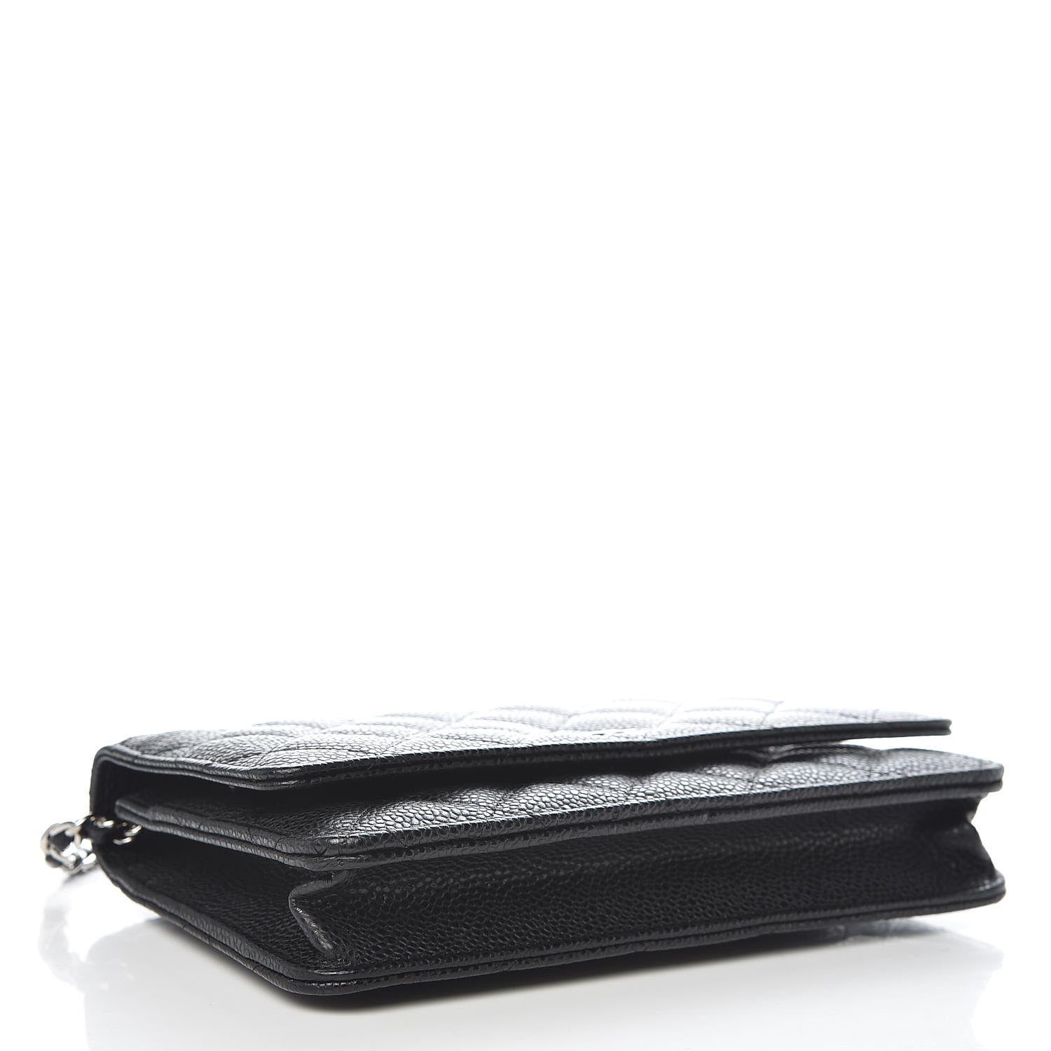 Chanel Caviar Quilted Wallet On Chain WOC Black 4 of 11