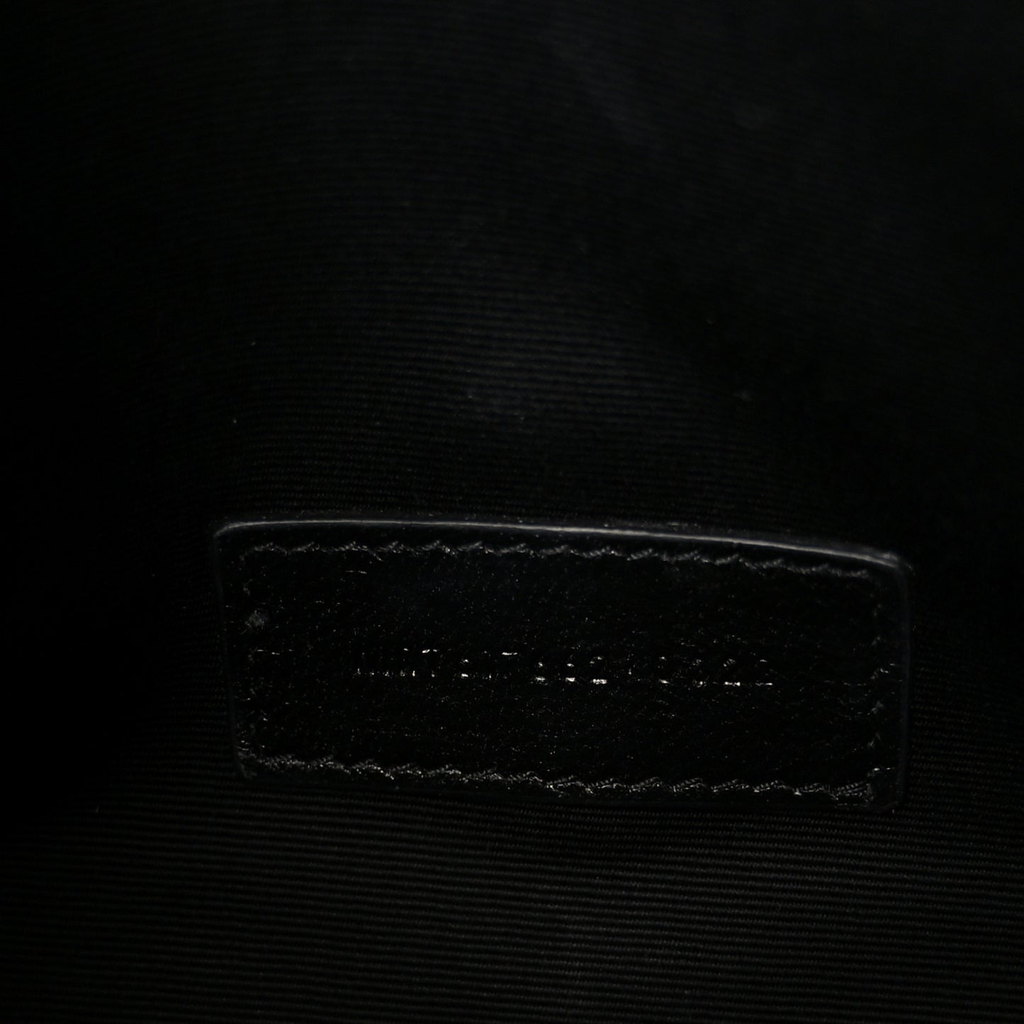 Grain De Poudre Matelasse Chevron Monogram Envelope Clutch Dark Beige