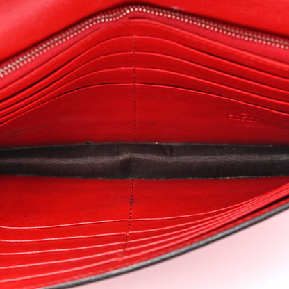 Gucci Shade Lux Calfskin Icon Wallet Hibiscus Red 5 of 17