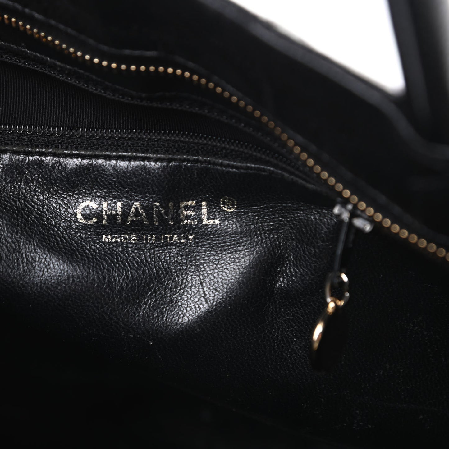 Caviar Quilted Medallion Tote Black