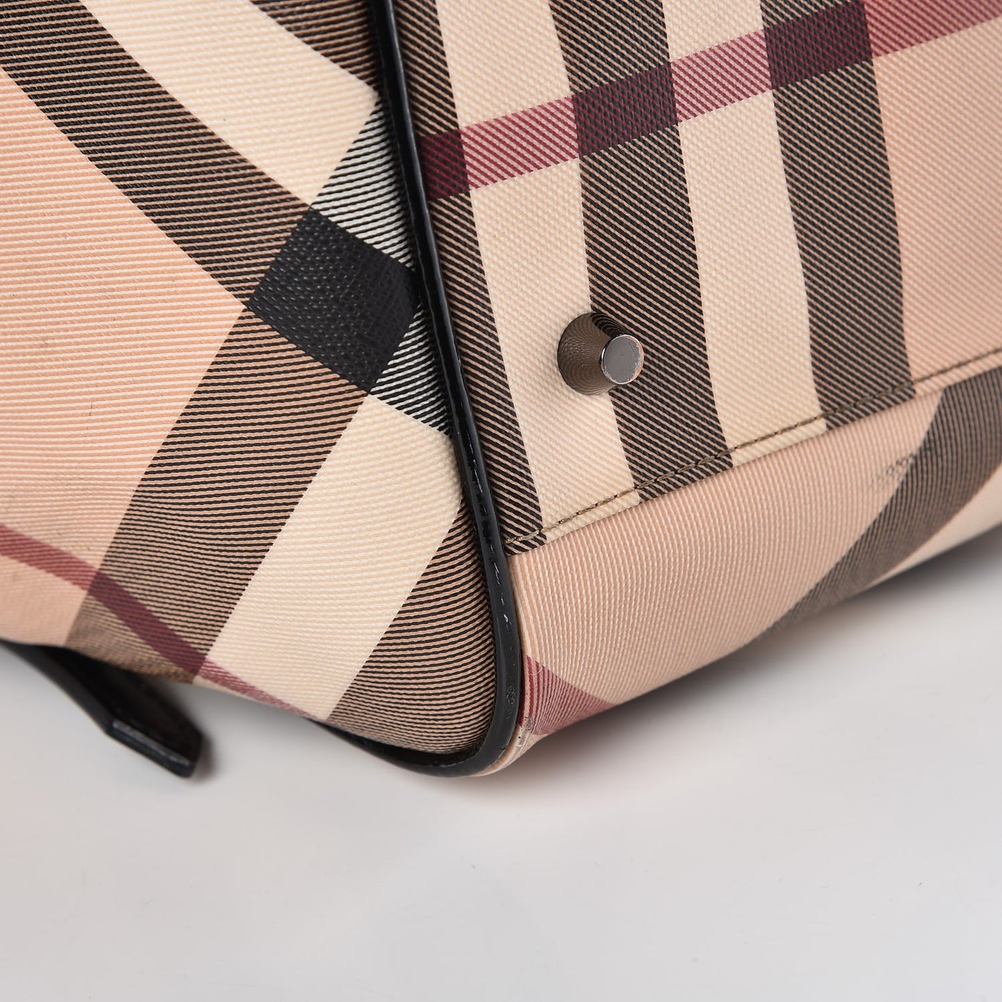 Nova Check Small Canterbury Tote Black
