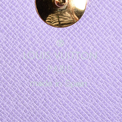 Louis Vuitton Monogram Multicolor Sarah Wallet Black Violet 6 of 8