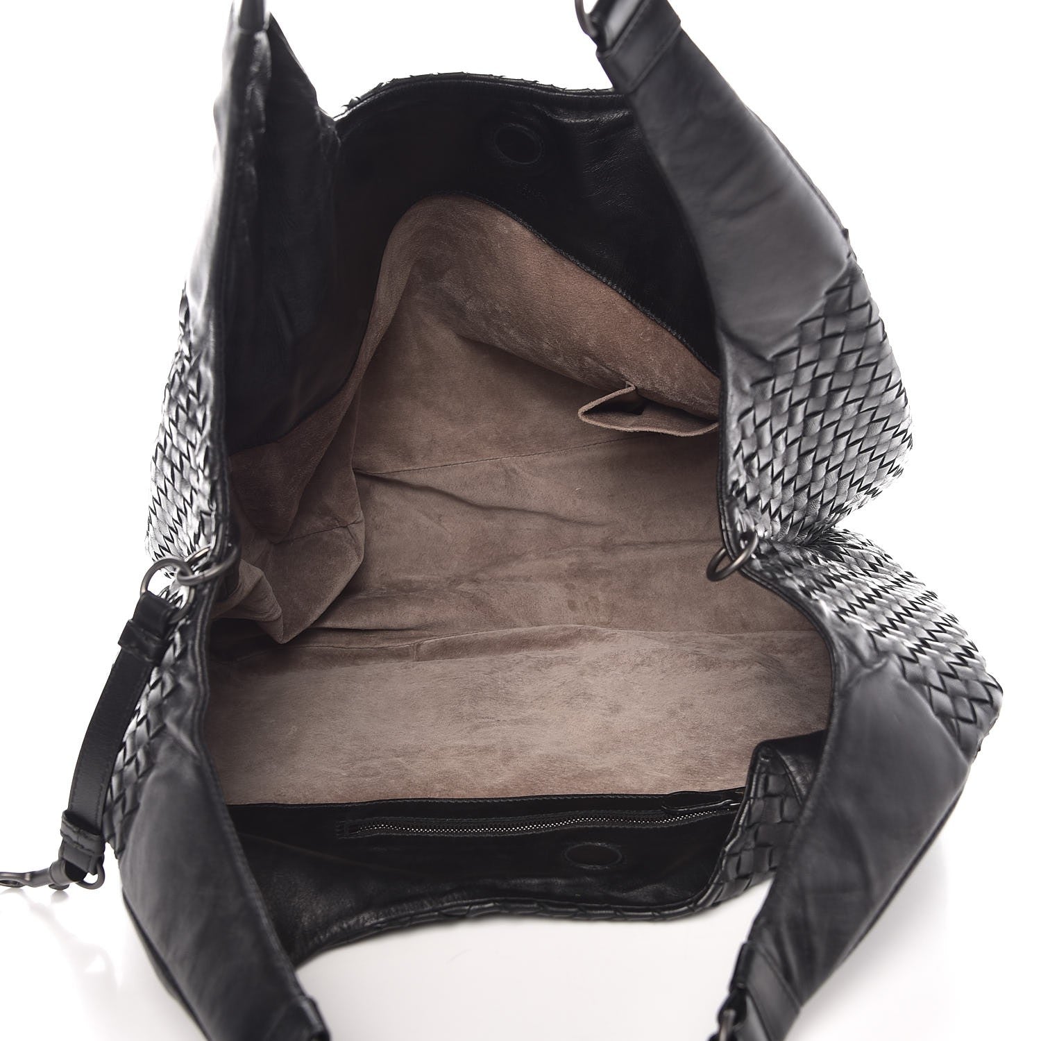 Bottega Veneta Nappa Intrecciato Large Campana Black 5 of 13