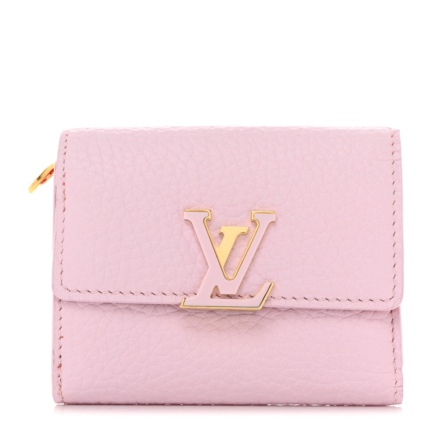 Louis Vuitton Taurillon Capucines XS Wallet Guimauve 1 of 8
