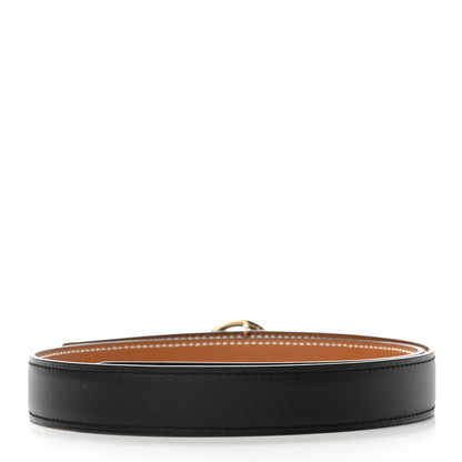 Hermes Swift Epsom 24mm Mini Belt 70 Black Gold 2 of 6