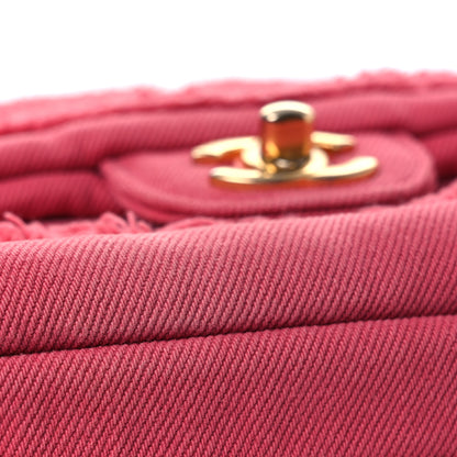 Chanel Denim Coco Flap Pink 12 of 14