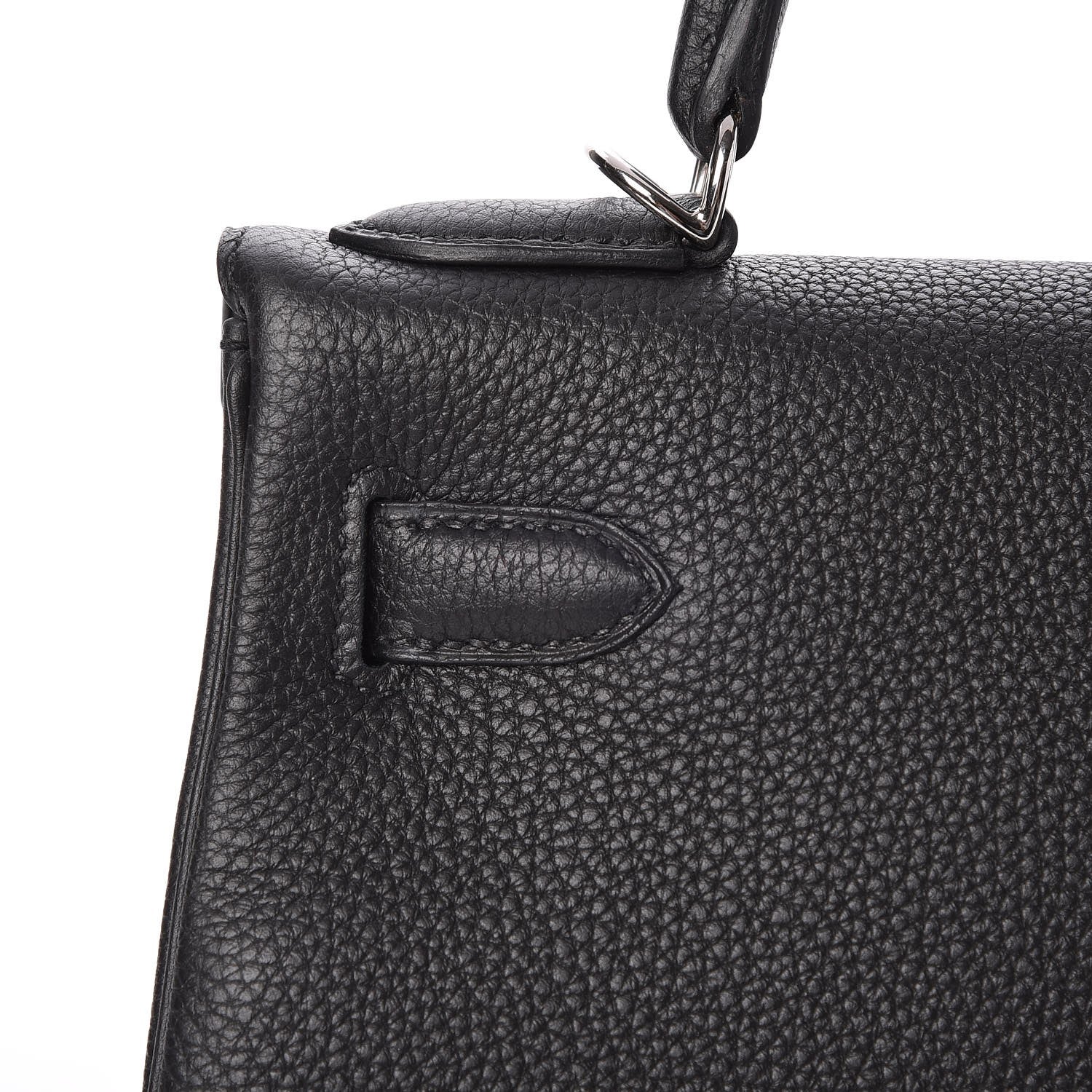 Hermes Togo Kelly Retourne 28 Black 27 of 33