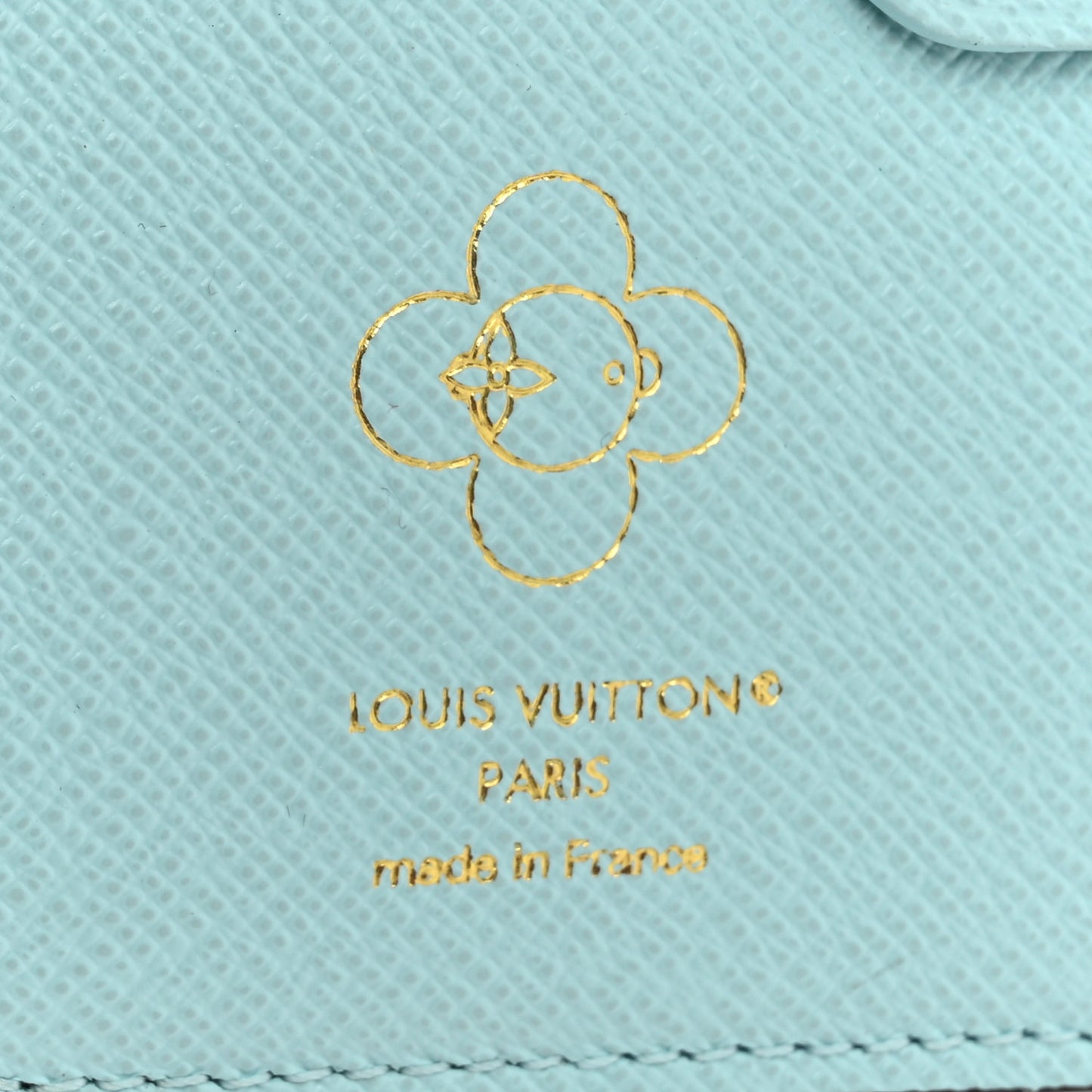 Monogram Snow Show Lisa Wallet Azur Frost