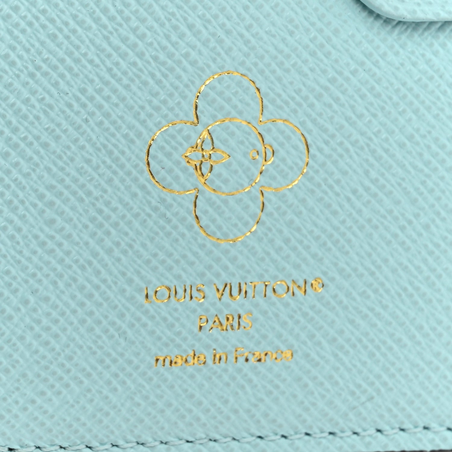 Louis Vuitton Monogram Snow Show Lisa Wallet Azur Frost 7 of 10