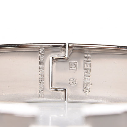 Hermes Enamel Narrow Clic Clac H Bracelet PM Purple 3 of 5