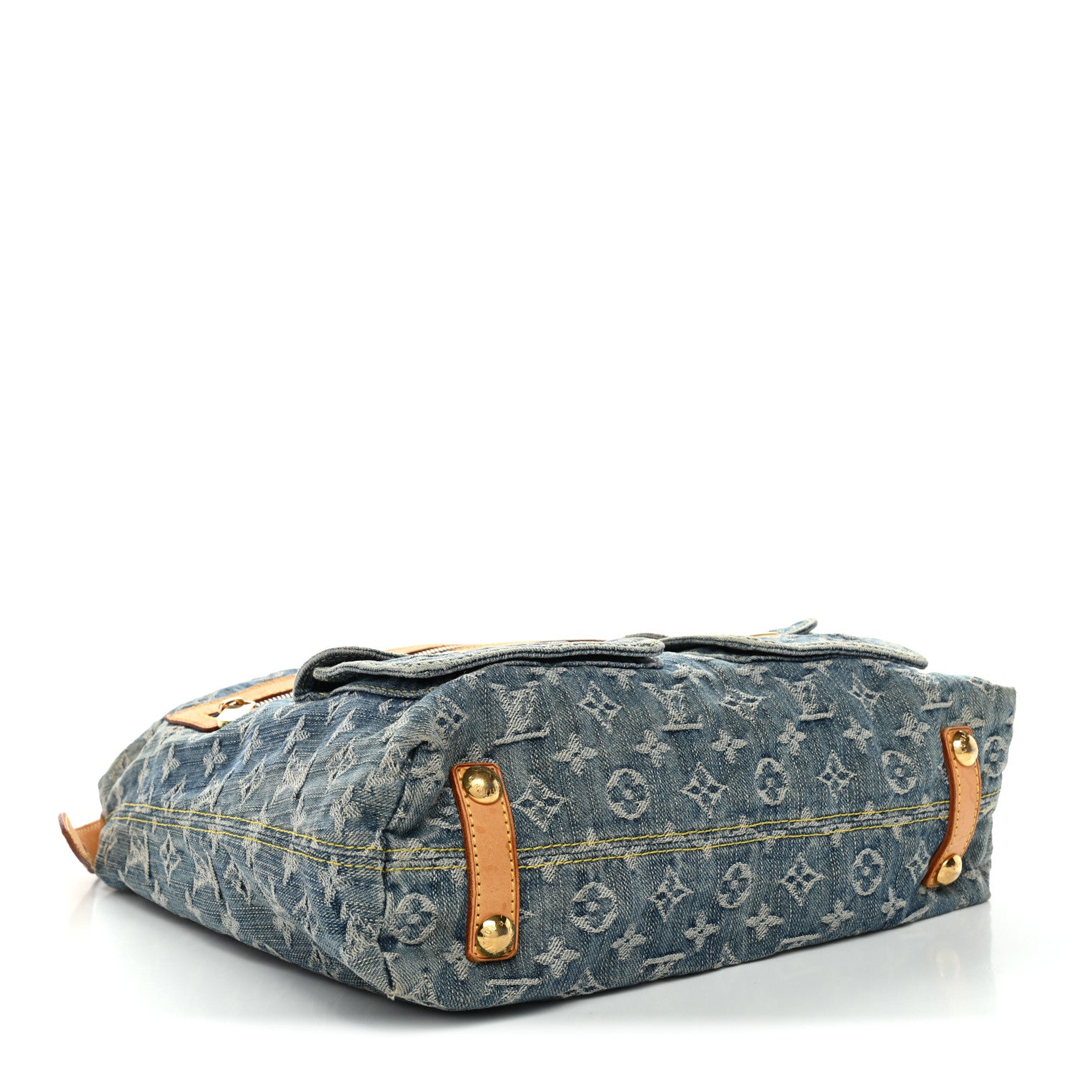 Louis Vuitton Denim Baggy GM Blue 4 of 12