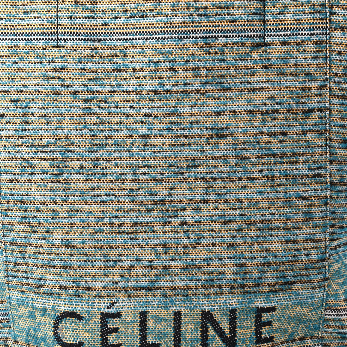Tweed Phantom Cabas Tote Blue