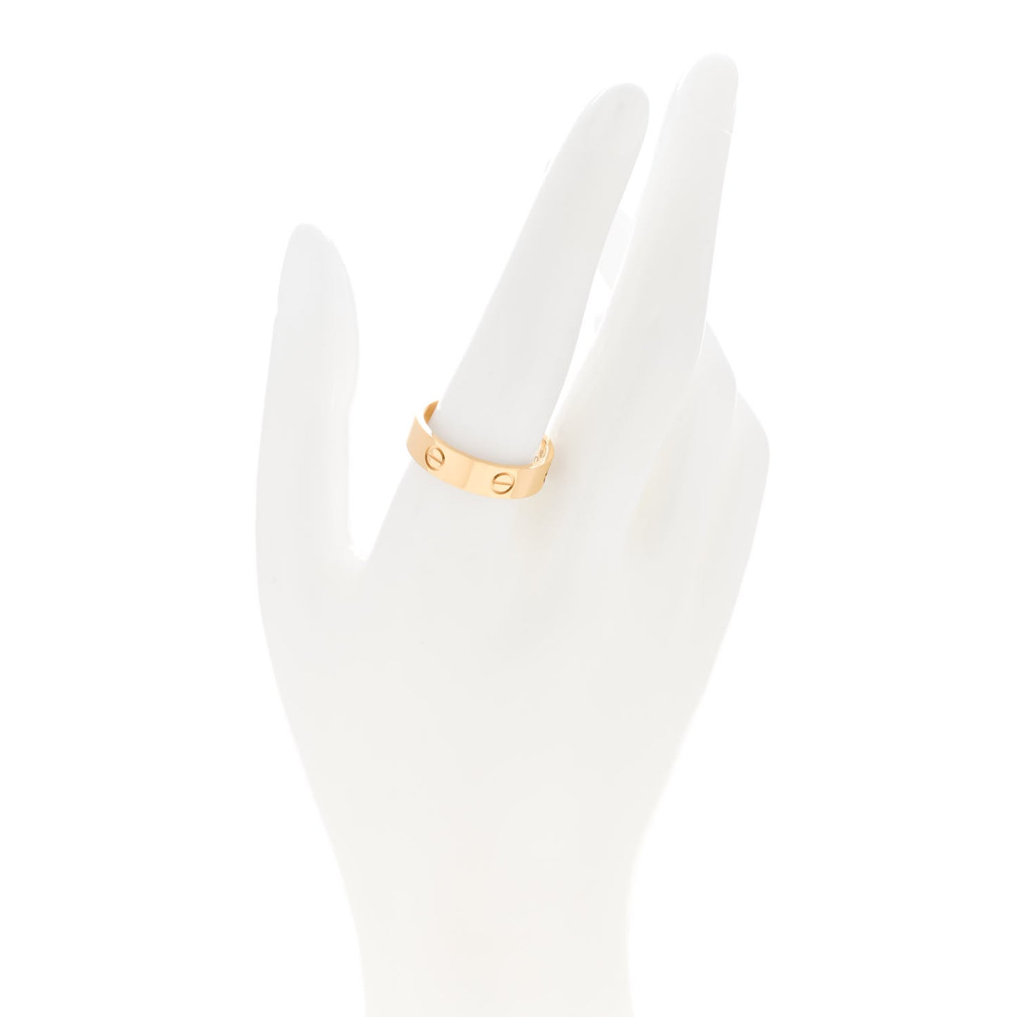 18K Yellow Gold 5.5mm LOVE Ring 63 10.25