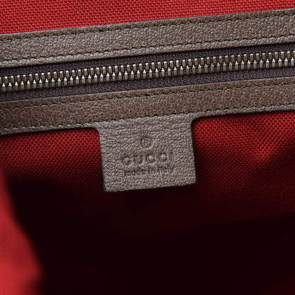 Gucci Cotton Wool Houndstooth Interlocking G Backpack Red Green New Acero 6 of 8