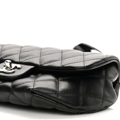 Chanel Calfskin Quilted CC Uniform Flap Belt Bag Black 11 of 11