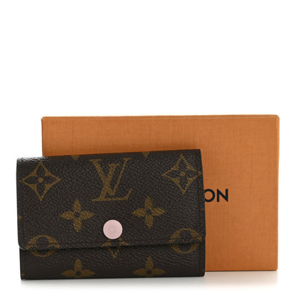 Louis Vuitton Monogram Multicles 6 Key Holder Rose Ballerine 9 of 9