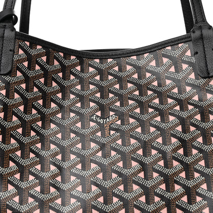Goyard Goyardine Saint Louis Claire Voie GM Black Pink 10 of 12