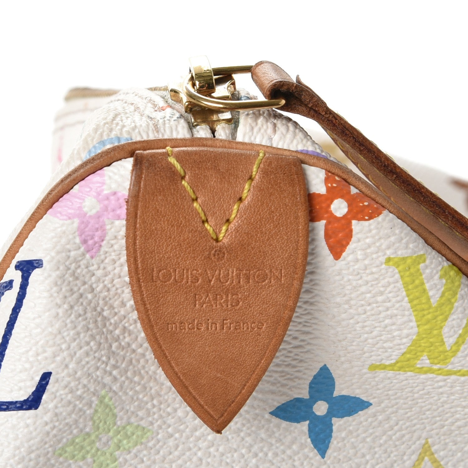 Louis Vuitton Monogram Multicolor Speedy 30 White 6 of 14