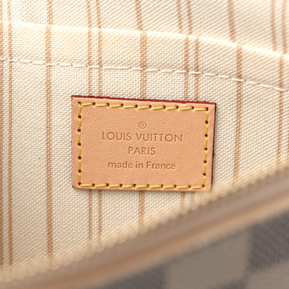 Louis Vuitton Damier Azur Neverfull MM GM Pochette 6 of 7