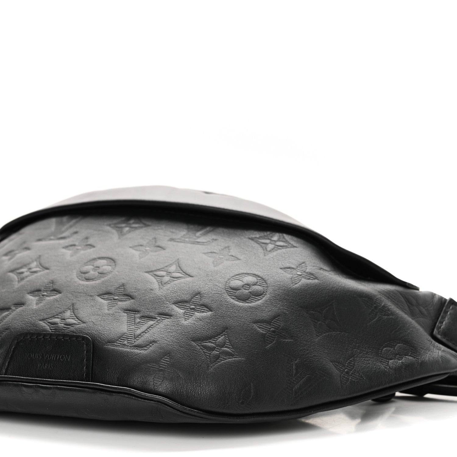 Louis Vuitton Calfskin Monogram Shadow Discovery Bumbag Black 9 of 9