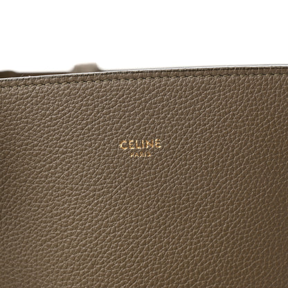 Celine Soft Grained Calfskin Small Belt Cabas Phantom Taupe 6 of 17