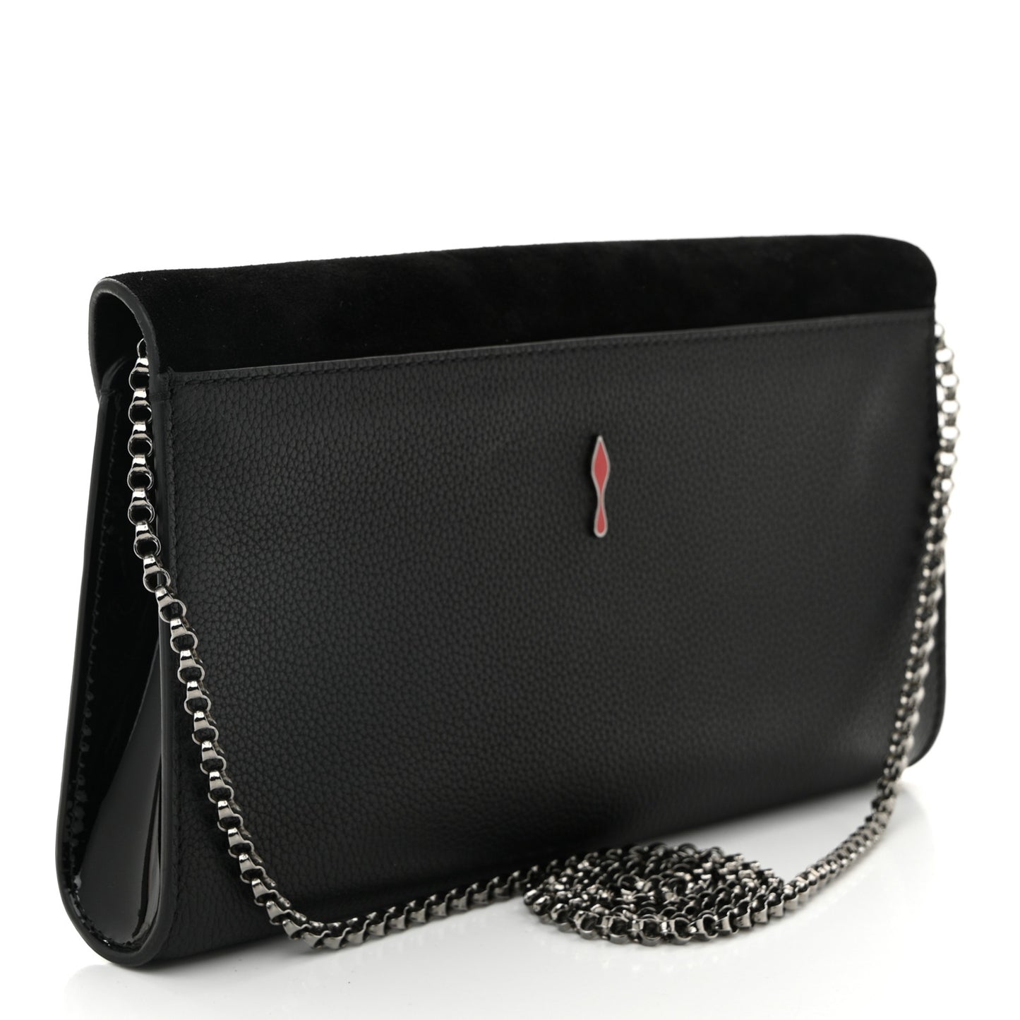 Veau Velours Calfskin Vero Dodat Clutch Black