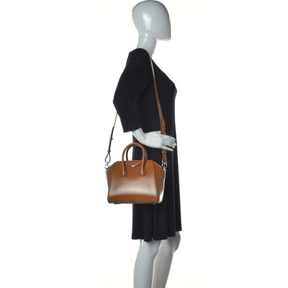Givenchy Shiny Lord Calfskin Mini Antigona Camel 2 of 10